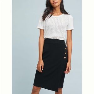 NWT Saturday/Sunday Buttoned CloudFleece Skirt